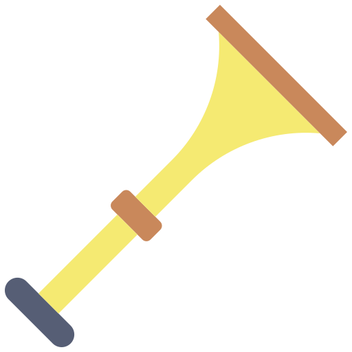 vuvuzela Good Ware Flat icono