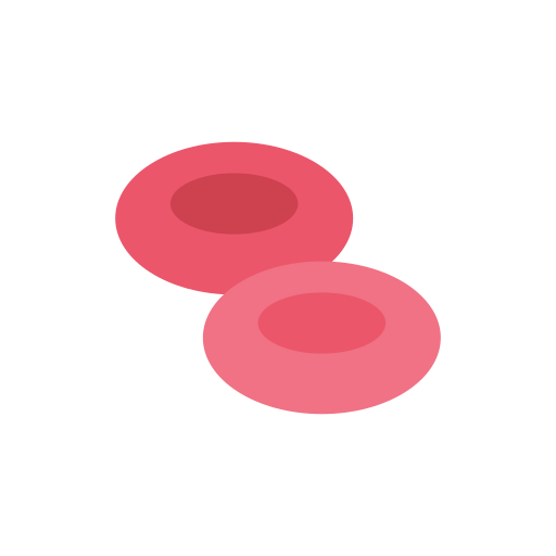 красные кровяные клетки Good Ware Flat иконка