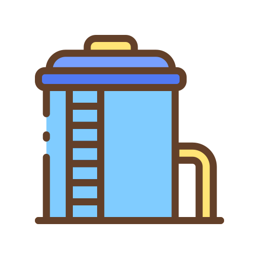 wassertank Good Ware Lineal Color icon