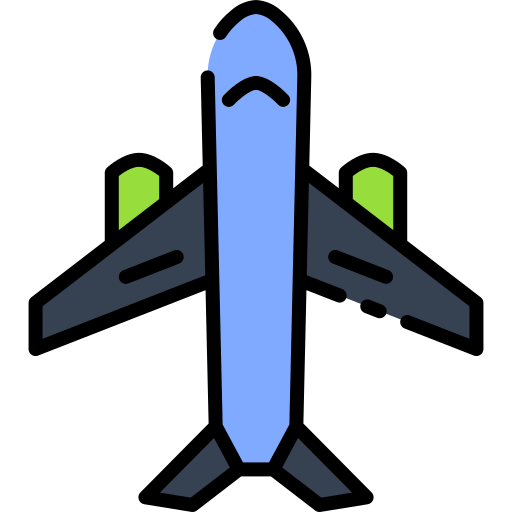 비행기 Good Ware Lineal Color icon