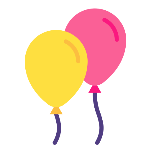 Balloons Good Ware Flat icon