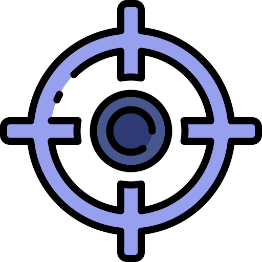 crosshair Good Ware Lineal Color Ícone