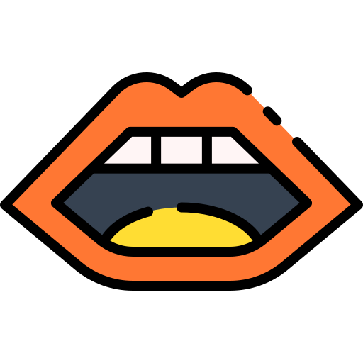 Mouth Good Ware Lineal Color icon