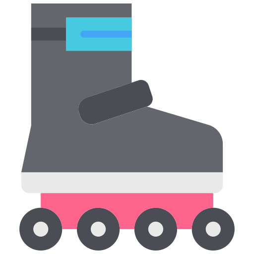 Roller skate Good Ware Flat icon