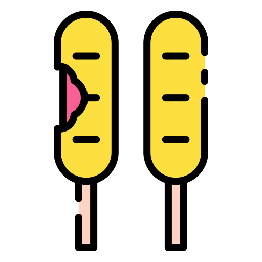 parówka w cieście kukurydzianym Good Ware Lineal Color ikona