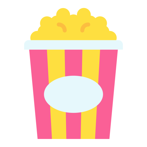 Popcorn Good Ware Flat icon