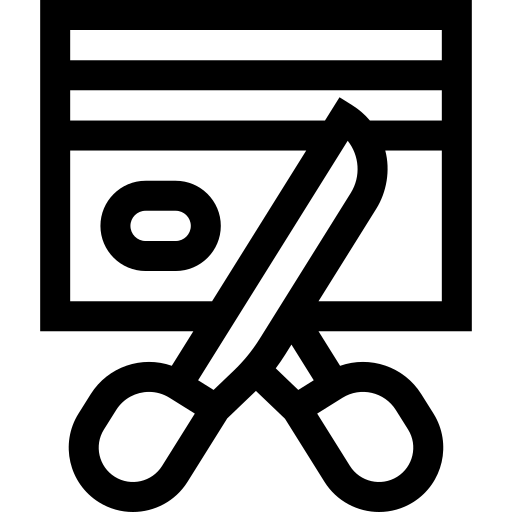 fallimento Basic Straight Lineal icona