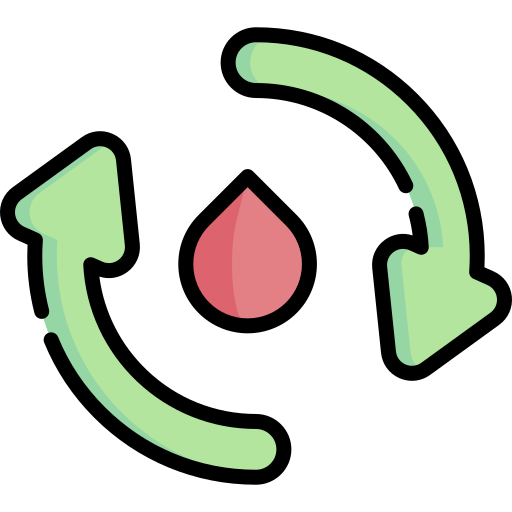 ciclo menstrual Special Lineal color icono