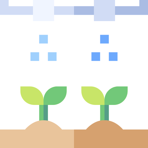 irrigazione Basic Straight Flat icona