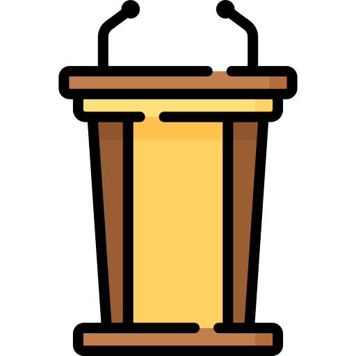 Podium Special Lineal color icon