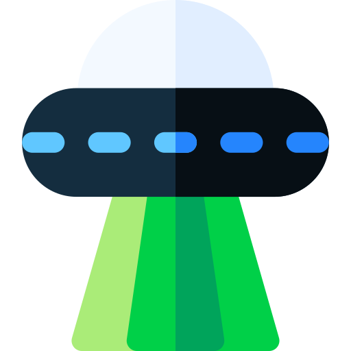 ufo Basic Rounded Flat icon