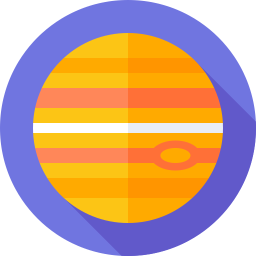 jupiter Flat Circular Flat icoon