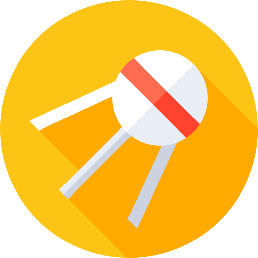 sputnik Flat Circular Flat icon