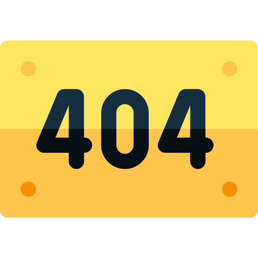 404 오류 Basic Rounded Flat icon