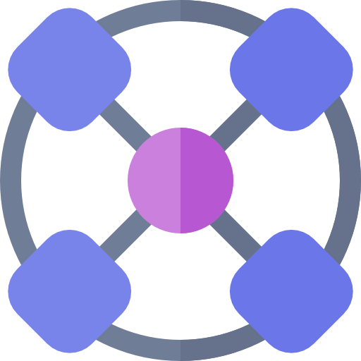 organisation Basic Rounded Flat icon