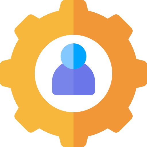 Human resources Basic Rounded Flat icon