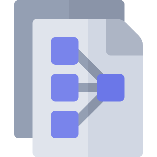 Organization Basic Rounded Flat icon