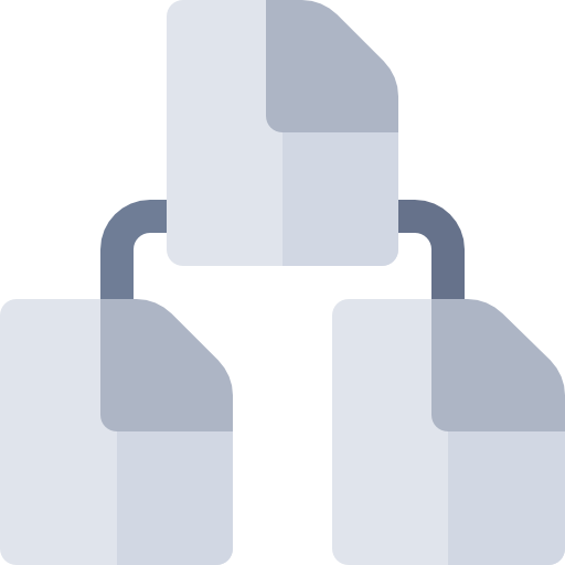 Diagram Basic Rounded Flat icon