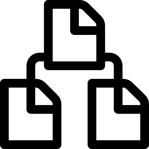 ダイアグラム Basic Rounded Lineal icon