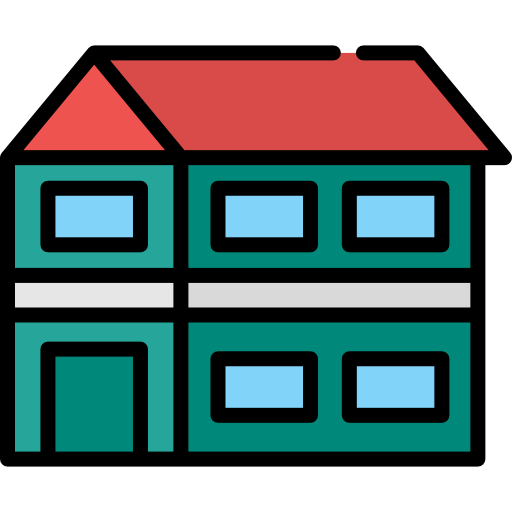 casa vieja Special Lineal color icono