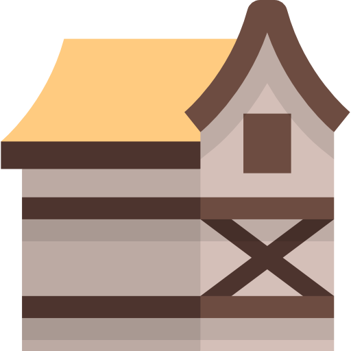 Средневековый дом Special Flat иконка
