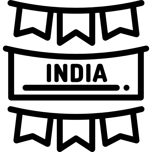 花輪 Detailed Rounded Lineal icon
