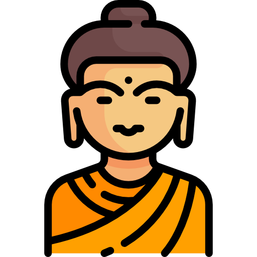 Buddha Special Lineal color icon