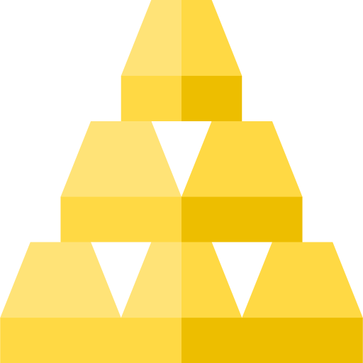 lingotti d'oro Basic Straight Flat icona