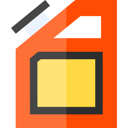 Gasoline Basic Straight Flat icon