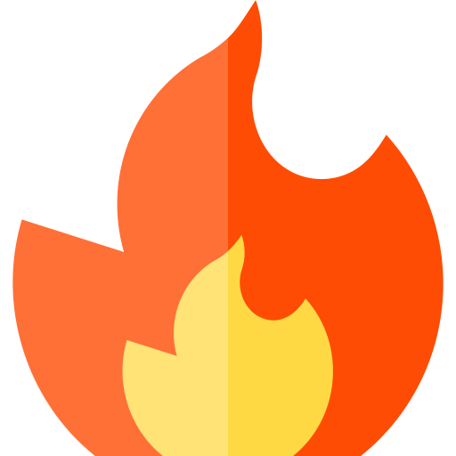fuego Basic Straight Flat icono