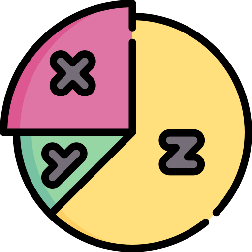 Chart pie Special Lineal color icon