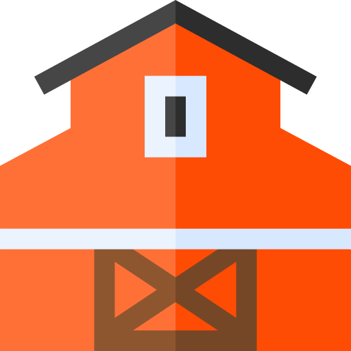 Barn Basic Straight Flat icon