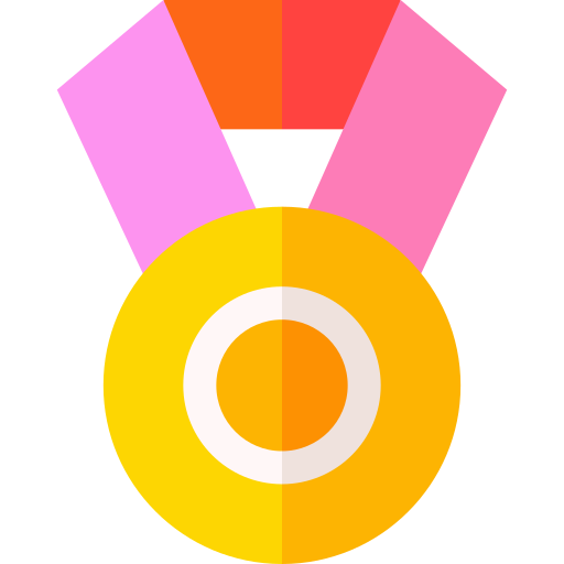 메달 Basic Straight Flat icon