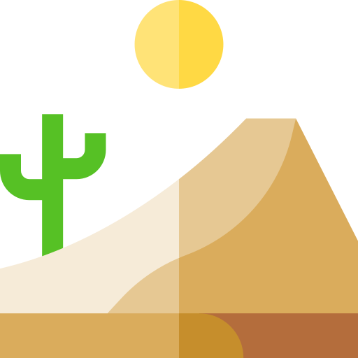 Desert Basic Straight Flat icon
