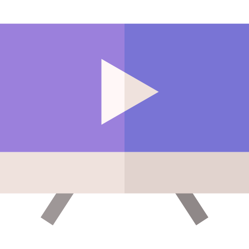 televisor Basic Straight Flat icono