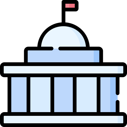 국회 의사당 Special Lineal color icon