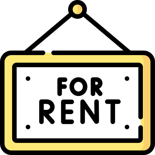 For rent Special Lineal color icon
