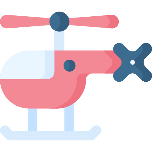 Helicopter Special Flat icon