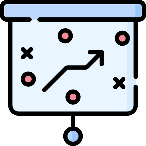 estrategia Special Lineal color icono