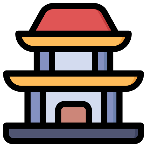 temple Generic Outline Color Icône
