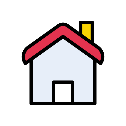 Дом Vector Stall Lineal Color иконка