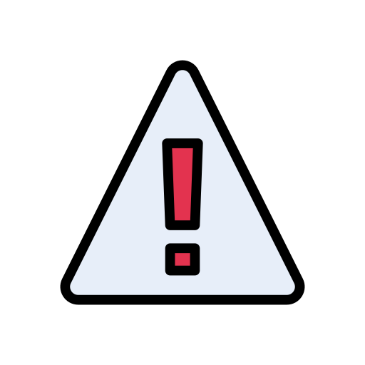 警告 Vector Stall Lineal Color icon