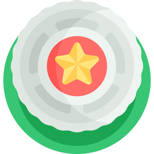 Bottle cap Detailed Flat Circular Flat icon