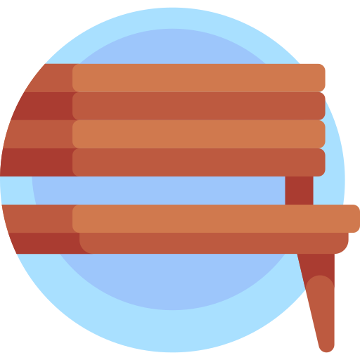ベンチ Detailed Flat Circular Flat icon