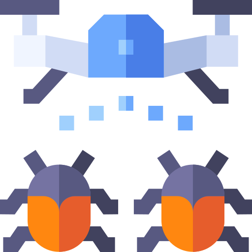 Аэрозоль от насекомых Basic Straight Flat иконка