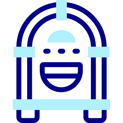 ジュークボックス Detailed Mixed Lineal color icon