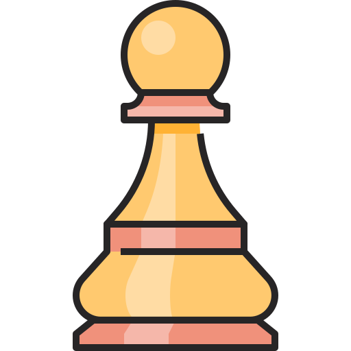 Pawn Generic Outline Color icon