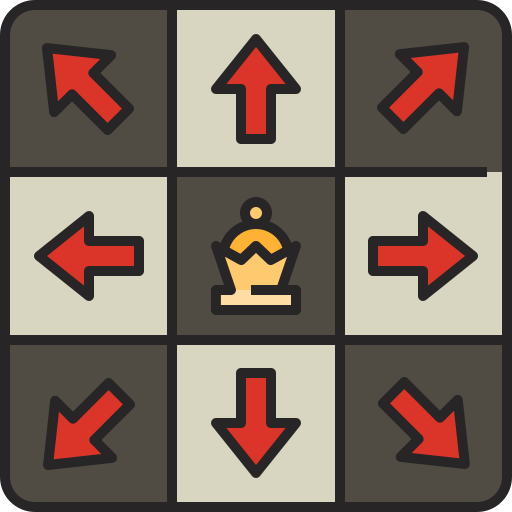 퀸 Generic Outline Color icon