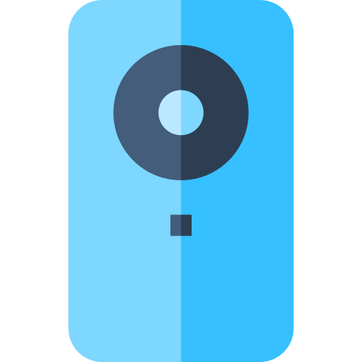 Smartphone Basic Straight Flat icon