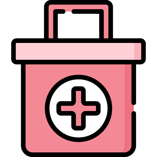 medische doos Special Lineal color icoon